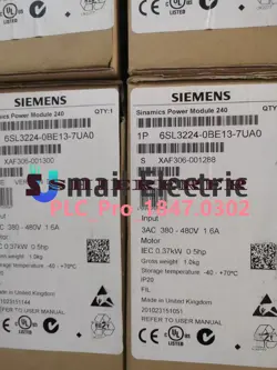 6SL3 224-0BE13-7UA0 1PCS BRAND NEW SIEMENS 6SL3224-0BE13-7UA0 FAST DELIVERY
