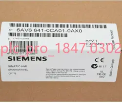 6AV6641-0CA01-0AX0 1PCS BRAND NEW SIEMENS 6AV6641-0CA01-0AX0 FAST DELIVERY