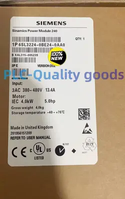 1PCS BRAND NEW 6SL3224-0BE24-0AA0 SIEMENS 6SL3 224-0BE24-0AA0  FAST SHIPPING