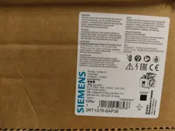 1PCS BRAND NEW UNOPENED SIEMENS 3RT1076-6AP36 3RT1 076-6AP36 FAST DELIVERY
