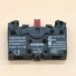 SIEMENS 3SB3400-0C PUSHBUTTON
