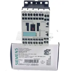 NEW GENUINE SIEMENS 3RH1122-2BB40 3RH11222BB40 CONTROL RELAY