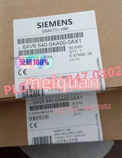1 PIECE NEW ORIGINAL SIEMENS 6AV6 640-0AA00-0AX1 FAST DELIVERY