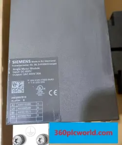 SIEMENS 6SL3120-1TE23-0AA3 USED