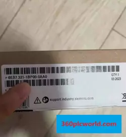 SIEMENS 6ES7321-1BP00-0AA0 USED
