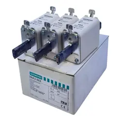 SIEMENS 3NA3022 NH FUSE KIT 63A 500V 120KA PACK: 3PCS
