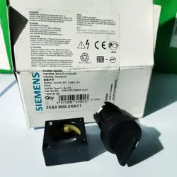 NEW 1PCS SIEMENS 3SB3 000-2KA11 BLACK KNOB SWITCH 3SB3000-2KA11
