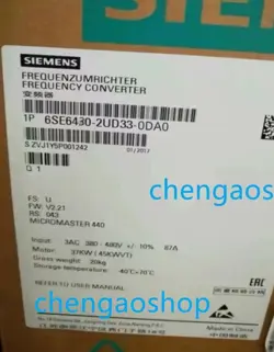 SIEMENS 6SE6430-2UD33-0DA0