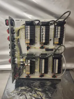 NOVELLUS PNEUMATIC PANEL C2 ALTUS (W CHAMBER MODULE) 02-810546-00