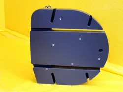 NOVELLUS SYSTEMS 02-318371-00 OVER ASH PEDESTAL ASSEMBLY REV. B USED WORKING