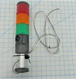 AC2185A1 / TELEMECANIQUE SIGNAL LIGHT TOWER RED/AMBER/GREEN / NOVELLUS