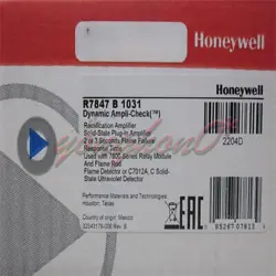 1PCS NEW HONEYWELL R7847B1031 FLAME AMPLIFIER R7847 B 1031