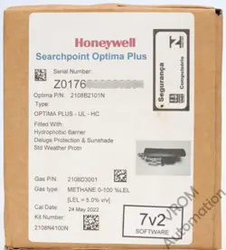 SURPLUS HONEYWELL 2108B2101N SEARCHPOINT OPTIMA PLUS INFRARED GAS DETECTOR
