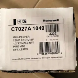 C7027A1049 1PCS HONEYWELL C7027A1049 FLAME DETECTOR SENSOR FAST SHIPPING