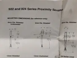 922AA3XM-A9P-L PROXIMITY