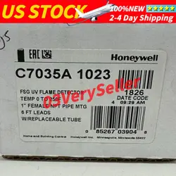 BRAND NEW HONEYWELL C7035A1023 BURNER FLAME SENSOR EXPEDITED SHIPPING