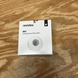HONEYWELL ADEMCO 997 CEILING-MOUNT PIR MOTION DETECTOR