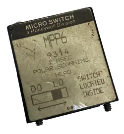 MICRO SWITCH MPP6  POLAR SCANNING HEAD 9314 HONEYWELL DIVISION