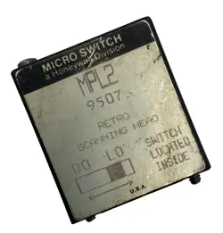MICRO-SWITCH MPL2 RETRO SCANNING HEAD SWITCH 9507 HONEYWELL DIVISION SWITCH