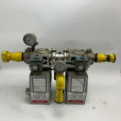 2QTY V4055D 1001 HONEYWELL FLUID POWER GAS VALVE 1QTY V4297S1003 SOLENOID VALV#2
