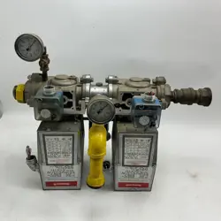 2QTY V4055D 1001 HONEYWELL FLUID POWER GAS VALVE 1QTY V4297S1003 SOLENOID VALVE