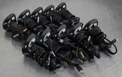 LOT OF 10 HONEYWELL 1450G BARCODE SCANNERS
