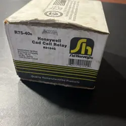 SID HARVEYS HONEYWELL CAD CELL RELAY R75-40R. R8184G INTERMITTENT IGNITION.