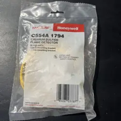 NEW HONEYWELL C554A 1794 CADMIUM-SULFIDE FLAME DETECTOR