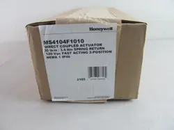 HONEYWELL TWO POSITION DIRECT COUPLED ACTUATOR 120V 60 HZ MS4104F1010 NEW IN BOX