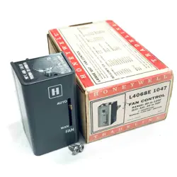 L4068E 1047 HONEYWELL FAN CONTROL,  RANGE: 80 TO 120F, 3