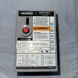 HONEYWELL HOME-RESIDEO PROTECTORELAY OIL BURNER CONTROL - 45 SECOND LOCK OUT ...