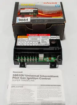 HONEYWELL S8610U3009 UNIVERSAL INTERMITTENT PILOT IGNITION MODULE CONTROL BOARD