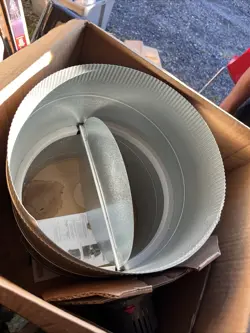 HONEYWELL ARD12TZ ROUND AUTOMATIC DAMPER - 12
