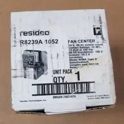 R8239A-1052 FAN CENTER HONEYWELL NEW OLD STOCK - FREE SHIPPING!