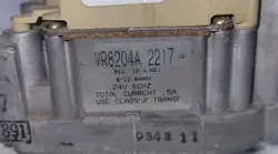 HONEYWELL VR8204A2217 SINGLE STAGE, 24 VAC, INTERMITTENT PILOT GAS VALVE