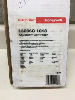 HONEYWELL L6006C 1018 AQUASTAT