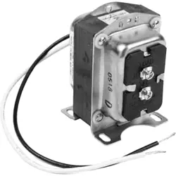 HONEYWELL AT120A1004 FOOT MOUNTED 120/208/240 VAC TRANSFORMER WITH 9 LEAD;