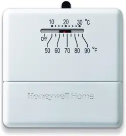 HONEYWELL HOME CT33A1009 ECONOMY NON-PROGRAMMABLE THERMOSTAT - WHITE 