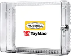 TAYMAC ZTC300 CLEAR PLASTIC THERMOSTAT GUARD-LOW PROFILE SIZE L