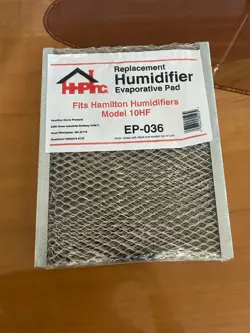 HAMILTON EVAPORATOR PAD - MODEL 10-HF - EP-036 (EPO36) HUMIDIFIER OEM GENUINE