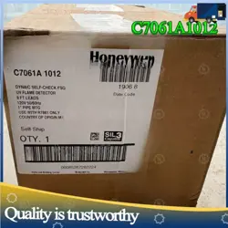 FAST SHIPPING DETECTION FLAME DETECTOR NEW IN BOX HONEYWELL C7061A1012 UV 