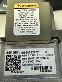 HONEYWELL LENNOX VR8205S2262