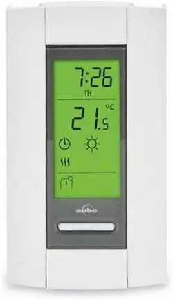 AUBE BY HONEYWELL HOME TH115-A-240D-B/U PROGRAMMABLE ELECTRONIC THERMOSTAT