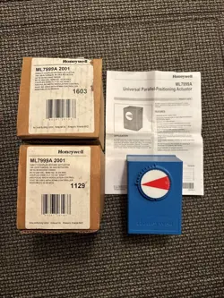 2- HONEYWELL ML7999A2001 ACTUATORS
