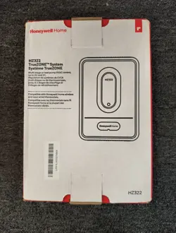 HONEYWELL TRUEZONE HZ322 3 ZONE CONTROL PANEL, BRAND NEW, G3