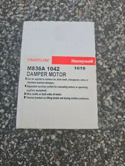M836A 1042 DAMPER MOTOR 
