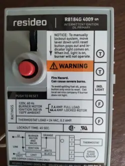 INTERMITTENT OIL BURNER