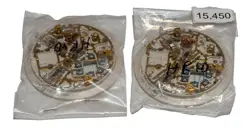 -LOT OF 2-HONEYWELL Q539A1014 SUB-BASE THERMOSTAT