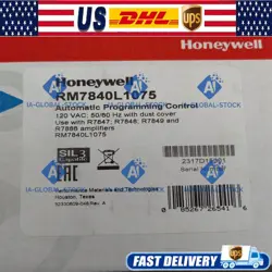 1PC ORIGINAL US STOCK HONEYWELL RM7840L1075 1 YEAR WARRANTY FAST SHIPING