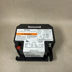 TESTED!  OEM HONEYWELL R7184U INTERRUPTED IGNITION OIL PRIMARY CONTROL